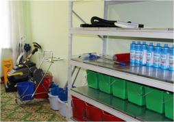 Кабинет клинингового дела.